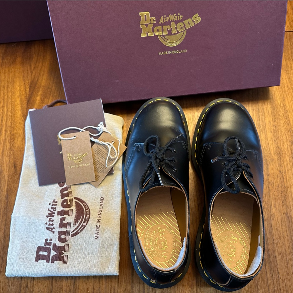 Dr Martens 1461 3-eye Black Oxford Women’s US8